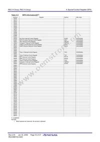 R5F21154DSP#U0 Datasheet Page 18