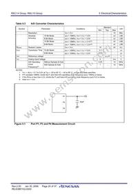 R5F21154DSP#U0 Datasheet Page 22