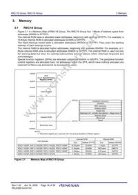 R5F21193DSP#U0 Datasheet Page 18