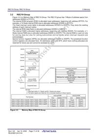 R5F21193DSP#U0 Datasheet Page 19