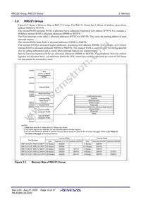 R5F2120CKFP#W4 Datasheet Page 16