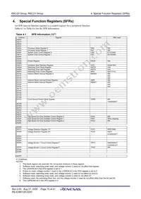 R5F2120CKFP#W4 Datasheet Page 17