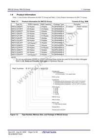 R5F21237JFP#W4 Datasheet Page 7