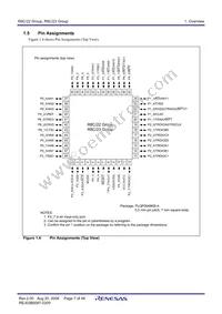 R5F21237JFP#W4 Datasheet Page 9