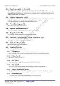 R5F21237JFP#W4 Datasheet Page 13