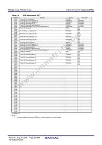 R5F21237JFP#W4 Datasheet Page 22