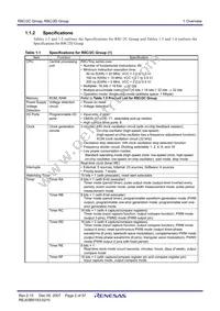 R5F212DCSDFP#V2 Datasheet Page 4