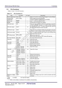 R5F212DCSDFP#V2 Datasheet Page 15