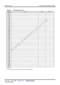 R5F212G6SNFP#W4 Datasheet Page 22