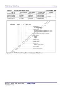 R5F212H1SDSP#U0 Datasheet Page 7