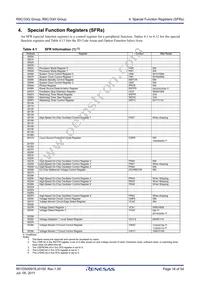 R5F21334GKFP#V0 Datasheet Page 18