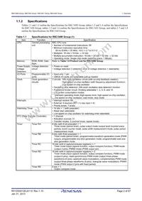 R5F21346WKFP#U0 Datasheet Page 2