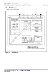 R5F2134CFJFP#U0 Datasheet Page 16