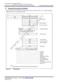 R5F2134CFJFP#U0 Datasheet Page 22