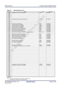 R5F21357CDFP#X4 Datasheet Page 16