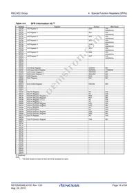 R5F21357CDFP#X4 Datasheet Page 18