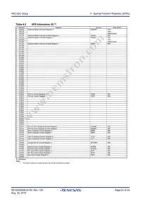 R5F21357CDFP#X4 Datasheet Page 22