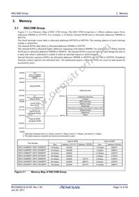 R5F2135CMNFP#X4 Datasheet Page 14