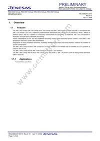 R5F2136AEJFP#W4 Datasheet Page 3