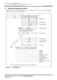 R5F2136AEJFP#W4 Datasheet Page 22