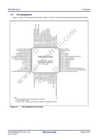 R5F2136CMNFP#30 Datasheet Page 8