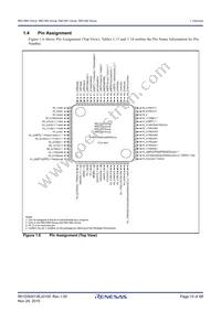 R5F2136CWKFP#W4 Datasheet Page 15