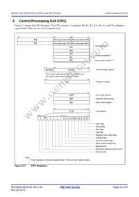 R5F2138CWKFP#W4 Datasheet Page 20