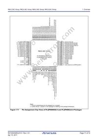 R5F2L3ACCNFA#U1 Datasheet Page 17