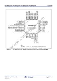 R5F2LA8AANFP#V0 Datasheet Page 20