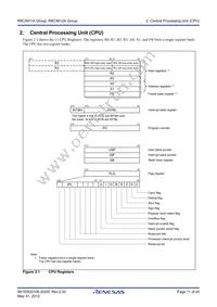 R5F2M120ADSP#W4 Datasheet Page 11