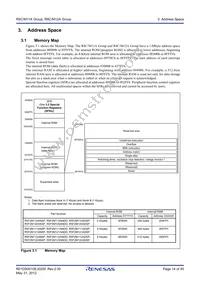 R5F2M120ADSP#W4 Datasheet Page 14