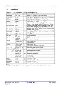 R5F35L23JFE#U0 Datasheet Page 16