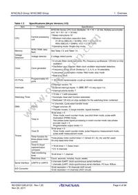 R5F35L2EDFE#U0 Datasheet Page 4