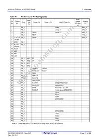 R5F35L33DFF#U0 Datasheet Page 11