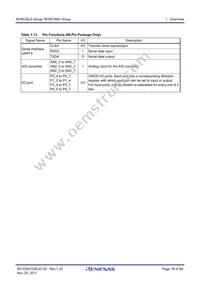 R5F35L33DFF#U0 Datasheet Page 18