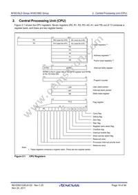 R5F35L33DFF#U0 Datasheet Page 19