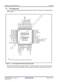 R5F35L36JFF Datasheet Page 10