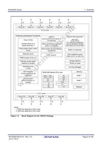 R5F3650NCNFB#V0 Datasheet Page 9