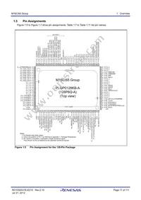 R5F3650RDFB#V2 Datasheet Page 11