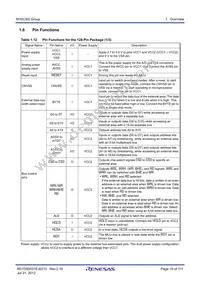 R5F3650TNFB#30 Datasheet Page 19