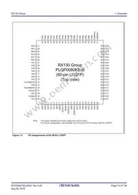 R5F51306ADFK#50 Datasheet Page 14