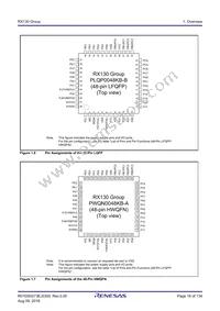 R5F51306ADFK#50 Datasheet Page 16