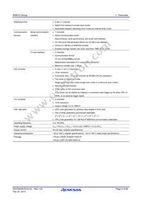 R5F56107WDBG#U0 Datasheet Page 4