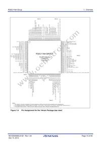 R5F6416MADFE#UA Datasheet Page 15