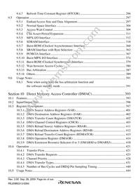 R5S72030W200FP Datasheet Page 16