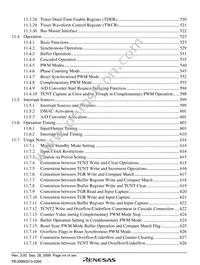 R5S72030W200FP Datasheet Page 18