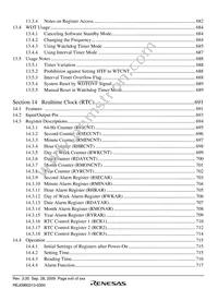 R5S72030W200FP Datasheet Page 20