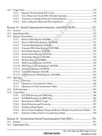 R5S72030W200FP Datasheet Page 21