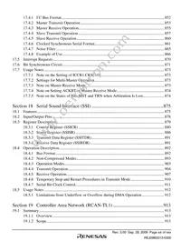 R5S72030W200FP Datasheet Page 23