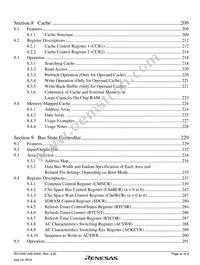 R5S72623P144FP#UZ Datasheet Page 15